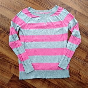 Old Navy striped long sleeve light sweater